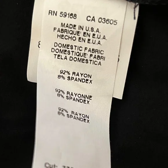 Karen Kane Black Cinched Waist & Swingy Midi Skirt Artisan Dress Size Small NWT - Picture 13 of 13